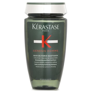 Kerastase 卡詩 男士清爽強韌浴髮乳 250ml/8.5oz-受損髮質洗髮精