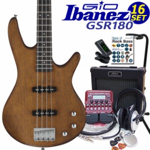 Gio Ibanez アイバニーズ 4弦エレキベース 入門16点セット ZOOM B1Four付き GSR180-LBF