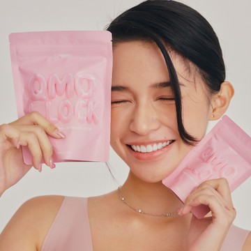 QMO L.LOCK玫瑰隱形潤澤膠囊(10入/袋)