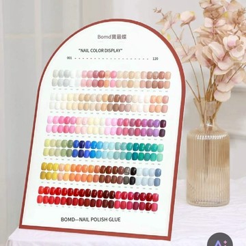 ✨隔日到貨✨美麗佳人（有中文標籤） 寶曼蝶白方瓶 120色 15ml甲油膠新款美甲店專用車厘子冰透裸色001~100色