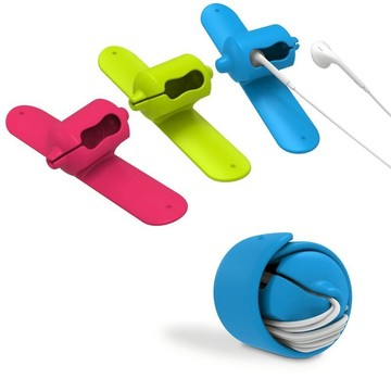 SNAPPY 2.0 耳機收納捲線器 - 共3色 霓虹桃