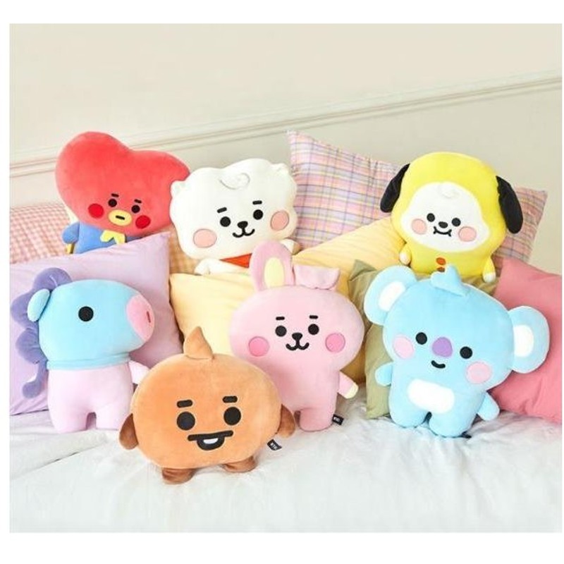 低価格の BT21 ぬいぐるみ キャラクター人形ファンギフト可愛い抱き枕 インテリアBTS 防弾少年団 抱き枕 玩具 子供の日 誕生日プレゼント  ギフト 店飾り brasilcarspremium.com