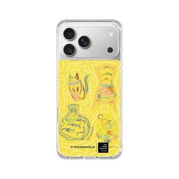 iPhone 17 Pro Max ClearX (MagSafe 兼容) 晶透白 - Van Gogh Museum - 現代素描 - 圖案