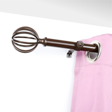 Home Desyne捷安傢飾 現貨 20.7mm情迷巴黎 窗簾伸縮桿藝術桿 台灣製4色 歐式簡約風 中鋼鐵材 DIY
