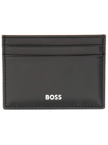 boss leather card holder