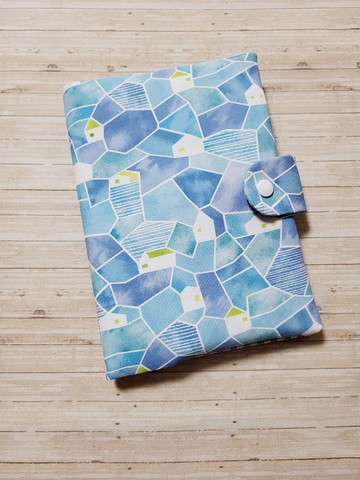 幾何藍房子 繡字請加購賣場 寶寶手冊套 兒童手冊套 媽媽手冊套