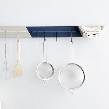 Design Bite｜ Hexagon六角系列5勾掛架 - 午夜藍