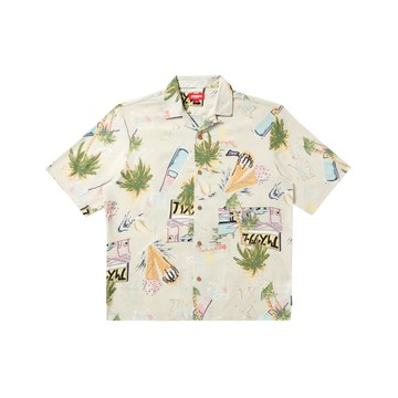 ICECREAM DINER SS WOVEN SHIRT 短袖襯衫 米白色