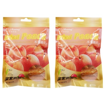 果實物語 水蜜桃乾  60g  2包