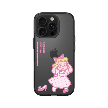 iPhone 16 Pro Clear (相機按鈕) 酷墨灰 - OSAMU GOODS - Betty 遺失了高跟鞋
