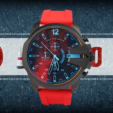 Kuerst 克羅斯 KPT-001-P02 真三眼 帶日期 防水30米 石英 手錶 KR434