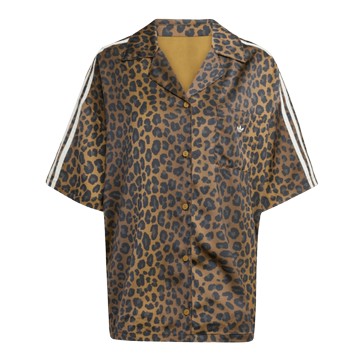 WMNS SATIN SHIRT MULTICOLOR  BRONZE STRATA