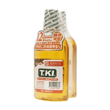 t.ki 鐵齒 蜂膠漱口水350ml  1組(1+1) 蜂膠謢齦