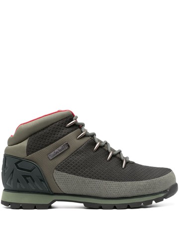 Timberland - Euro Spring Hiker boots - men - Nylon/Rubber/Nylon - 8.5 - Green