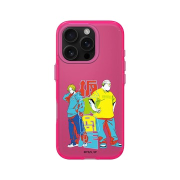 iPhone 16 Pro Clear 粉漾桃 - Sakamoto Days - 坂本與新