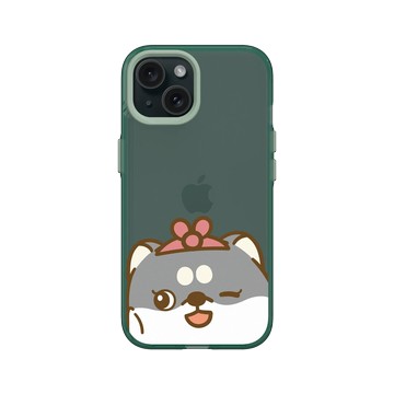 iPhone 15 Clear 憂墨綠 - 嗨小強 Hi John - Wink Me