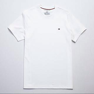 Tommy Hilfiger 小 LOGO素色T恤 (白色) TH 09T3139100