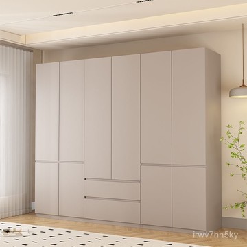 全臺可安裝 破損補發 衣櫃家用臥室全實木出租房小戶型收納免輕奢大衣櫥佛山家具