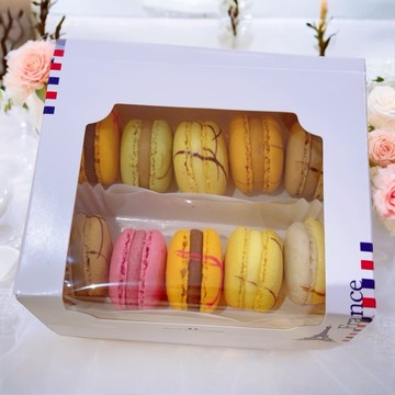 🚚快速出貨🚚【甜盒子Pâtisserie S.】馬卡龍 10入巴黎鐵塔盒裝