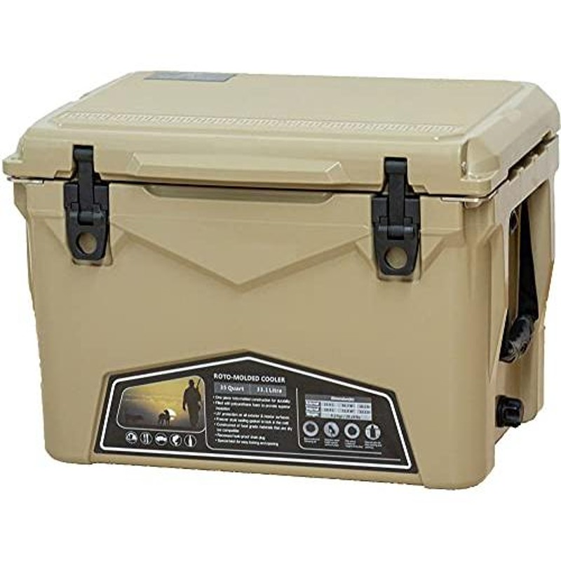 アイスエイジ クーラーボックス 35QT (ICE AGE) 5日間保冷力キープ