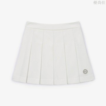高爾夫女款防走光時尚休閒百褶短裙a字