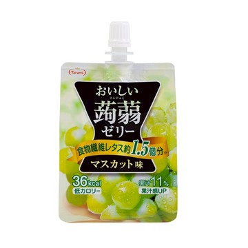 [家速配]Tarami美味蒟蒻果凍-青葡萄味