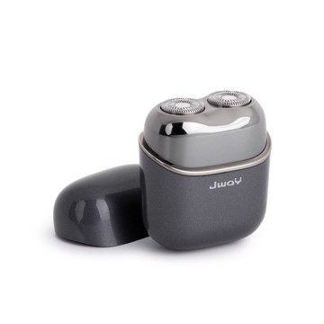 JWAY 全機水洗觸控電動刮鬍刀(灰) [大買家]