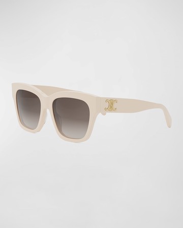 Triomphe Acetate Square Sunglasses