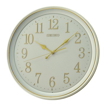 SEIKO SEIKO 精工 立體數字 滑動式秒針靜音時鐘 掛鐘 QXA798W