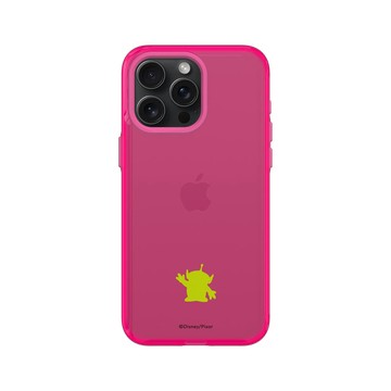 iPhone 15 Pro Max Clear 粉漾桃 - 迪士尼-玩具總動員 Toy Story - 三眼怪剪影版