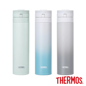 THERMOS膳魔師超輕量不鏽鋼真空保溫瓶450ml(JNS-453)