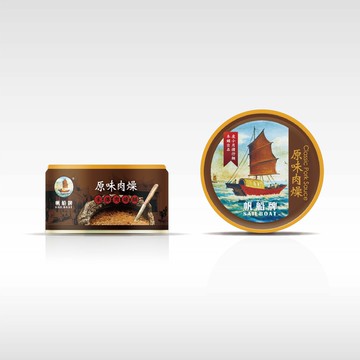 帆船牌家傳系列肉燥單罐+DAAMI純。油蔥（一罐）【正宗度小月擔仔麵本舖出品】