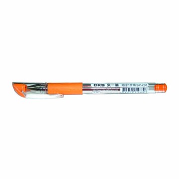 【文具通】CKS 新雪克 BP-238經典中性筆 橘0.38 A1301971【APP滿額下單4%點數(單一帳號最高1500點)】5/31止