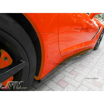 JPM 全新 雪佛蘭 Corvette Z06 Grand Sport 側裙 JPM style Carbon 碳纖維