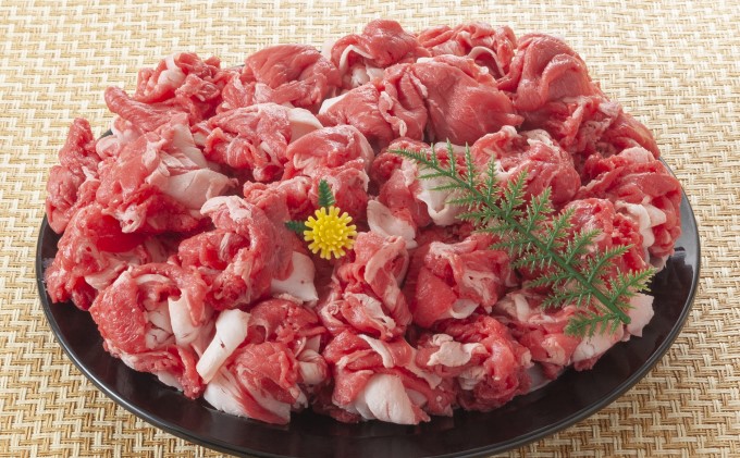 限定 牛肉 A4～A5 博多 和牛 切落とし 合計1000g（500g×2p）計1kg 肩ロース 赤身 バラ カルビ 配送不可：離島