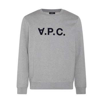 A.p.c. - Grey Cotton Sweatshirt