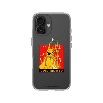 iPhone 16 Clear 透明 - 瑞克和莫蒂 Rick and Morty - 邪惡莫蒂