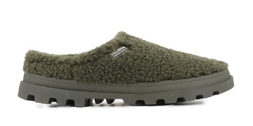 【PALLADIUM】滿額現折388★DUNELITE MULE COSY刷毛輕量穆勒鞋 軍綠 (79517-325)