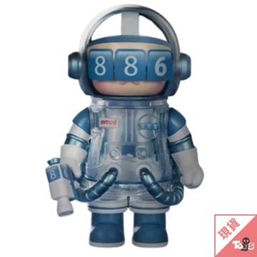 （現貨）POPMART 泡泡瑪特 MEGA  SPACE  MOLLY  100% × emoji™ 盲盒 玩具有毒