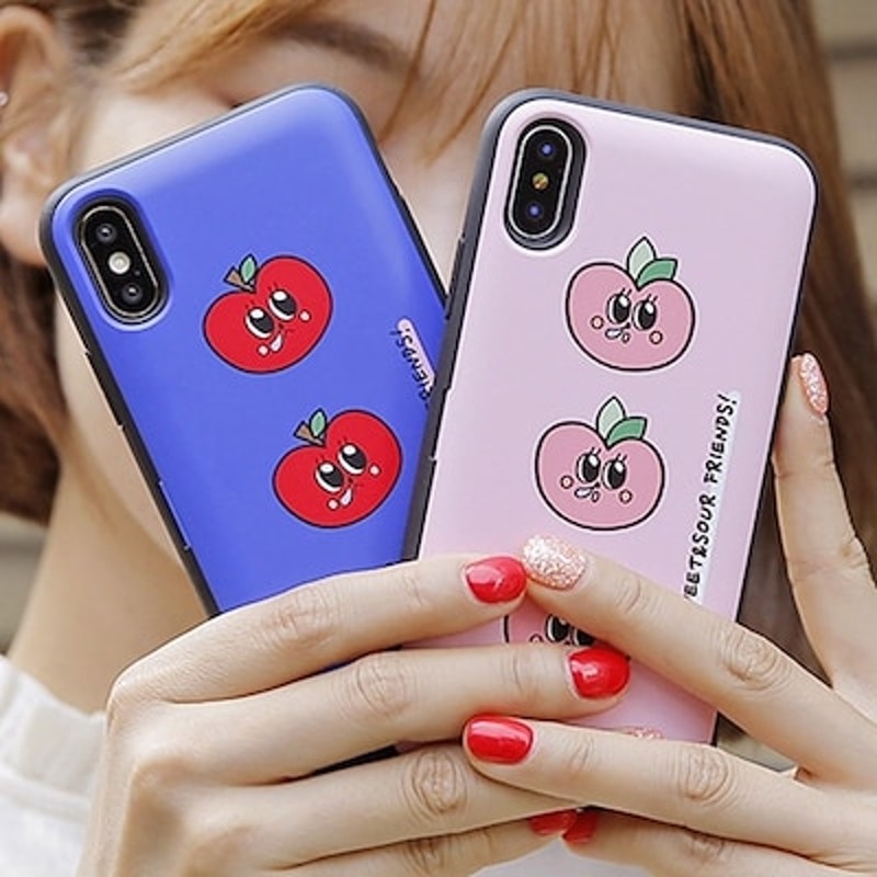 あいふぉん8ケース 韓国 甘い果物の友達 カードバンパー アイフォン8 7 se2 ケース iPhone 8 7 se2 caseカバー スマホケース  携帯ケース iphone8 通販 LINEポイント最大5.0%GET | LINEショッピング