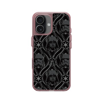 iPhone 17 Clear (相機按鈕) 晶醺玫 - 迪士尼-星際大戰 Star Wars - 黑武士 原力黑暗面-Pattern
