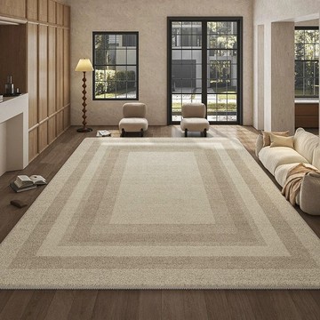 ??快速出貨 可開發票 侘寂風復古仿羊絨地毯客廳耐臟易打理床邊毯輕奢高級感沙發茶幾毯