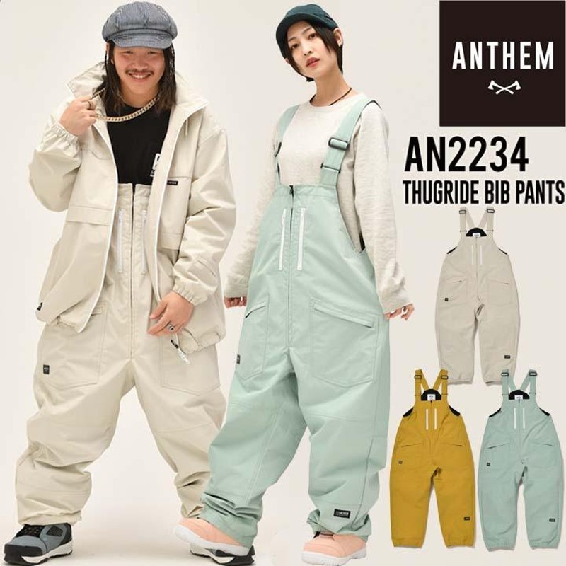 22-23 ANTHEM アンセム THUGRIDE BIB PANTS サグライド ビブパンツ 