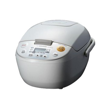 象印ZOJIRUSHI 6人份微電腦電子鍋/NL-AAF10/灰白色CA/台