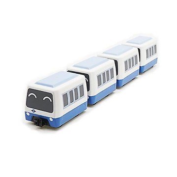 台北捷運木柵線列車 VAL256型中運量 鐵支路4節迴力小列車 迴力車 火車玩具 QV013T1 TR台灣鐵道