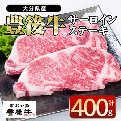 ふるさと納税 佐伯市  おおいた 豊後牛 サーロイン ステーキ (計400g・200g×2枚)