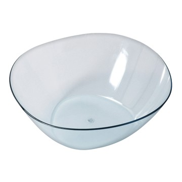 PEARL LIFE 珍珠金屬 日本製Aqua Blue Bath Aquaria 浴缸盆 HC-187  透明藍色  1個