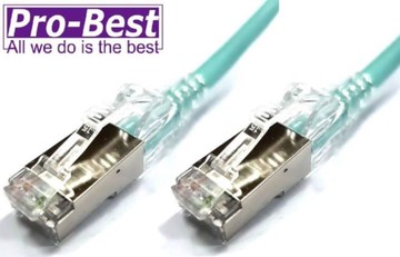 PRO-BEST CAT.6A FFTP雙鋁箔包覆隔離網路線 L=30M