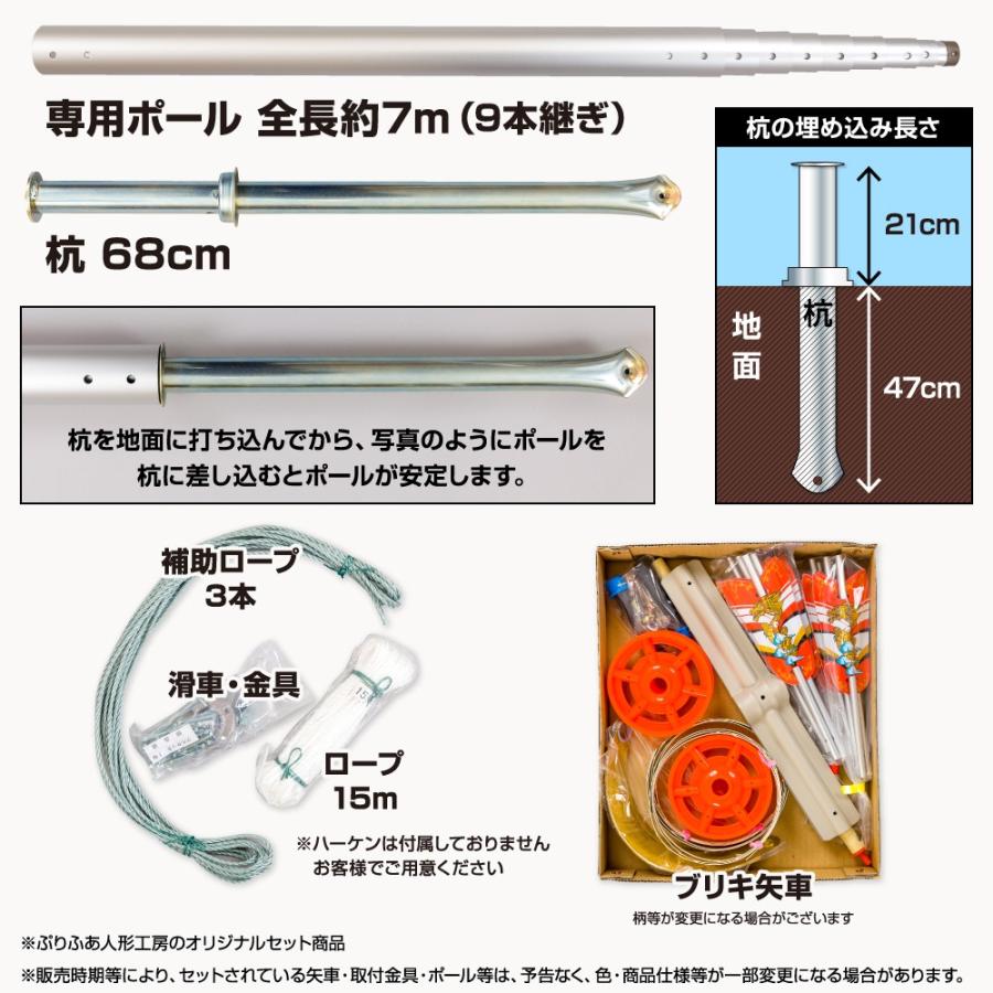 鯉のぼり 庭用 こいのぼり 錦鯉 寿の金文字にたくす親心 金寿鯉 4m 8点セット 鯉のぼり 庭用 ポール付属 ガーデンセット