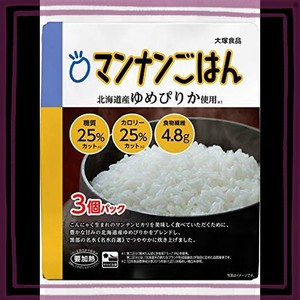 マンナンヒカリ 大塚食品 マンナンごはん 160G×3個パック ×8袋